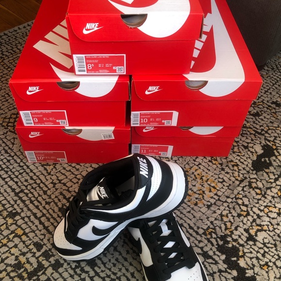Nike Dunk white/black panda men - Picture 2 of 5